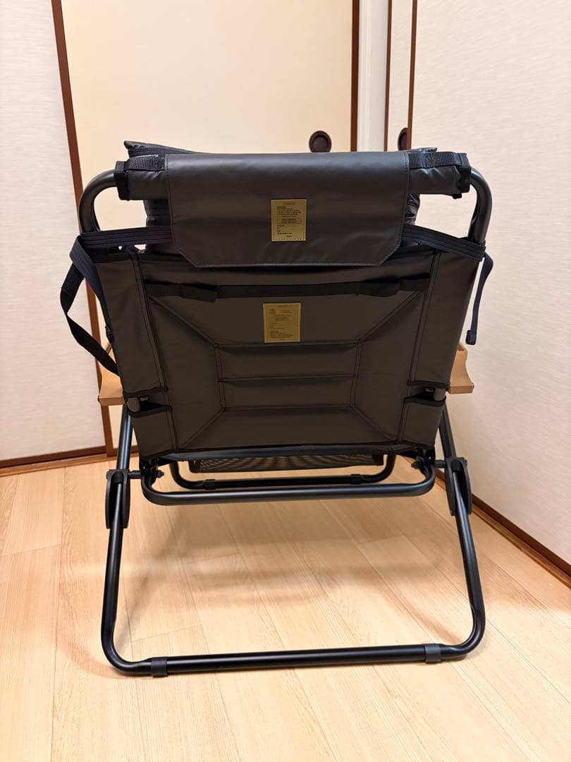 アッソブ リクライニングローローバーチェア　クッション付き