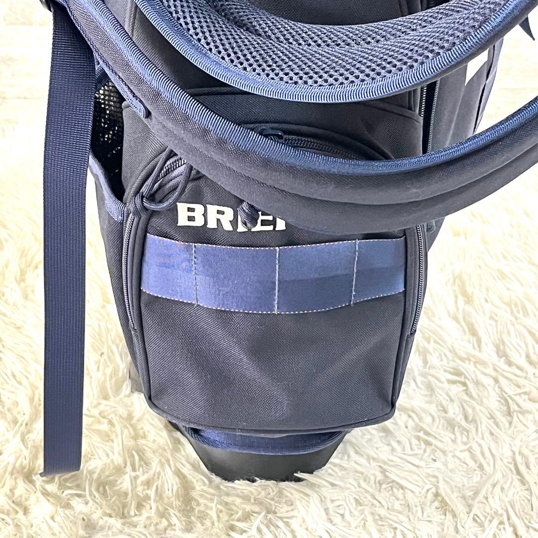 希少　ブリーフィング CR-4 スタンド式 キャディバッグ ネイビー