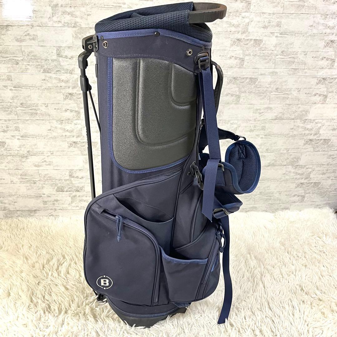 希少　ブリーフィング CR-4 スタンド式 キャディバッグ ネイビー