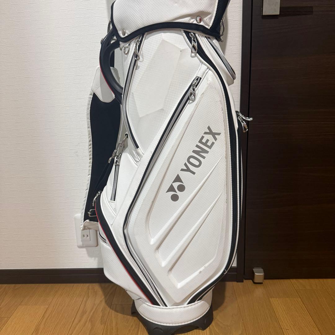 YONEX EZONE キャディバッグ ゴルフバッグ ホワイト