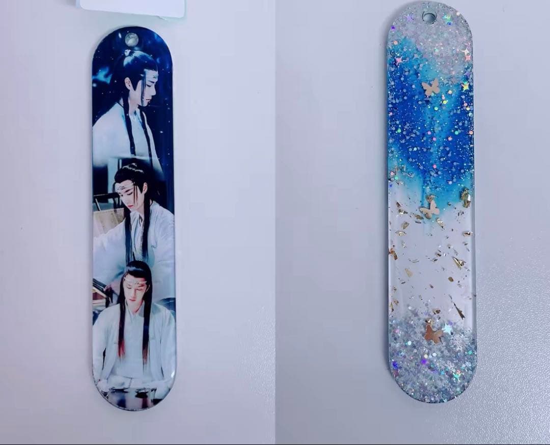 王一博 新作　可愛い　栞　レジンキーホルダー 6点セット❣️0206