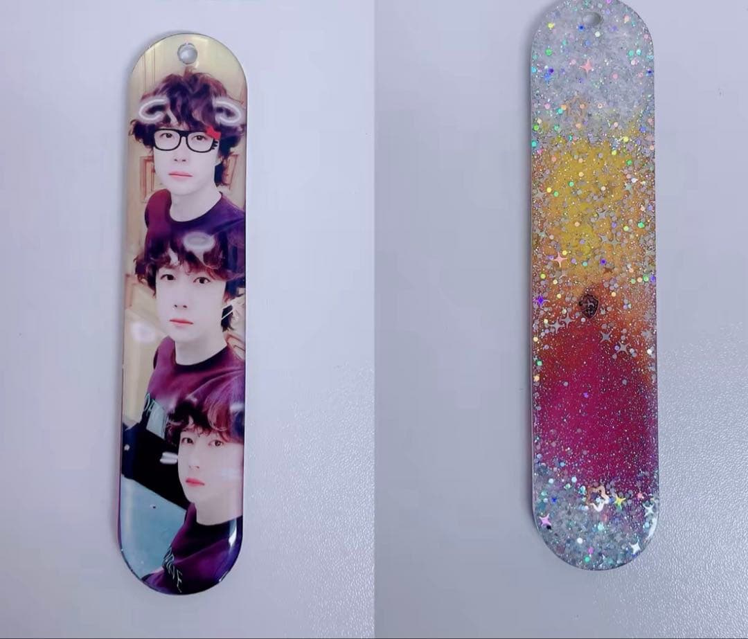 王一博 新作　可愛い　栞　レジンキーホルダー 6点セット❣️0206