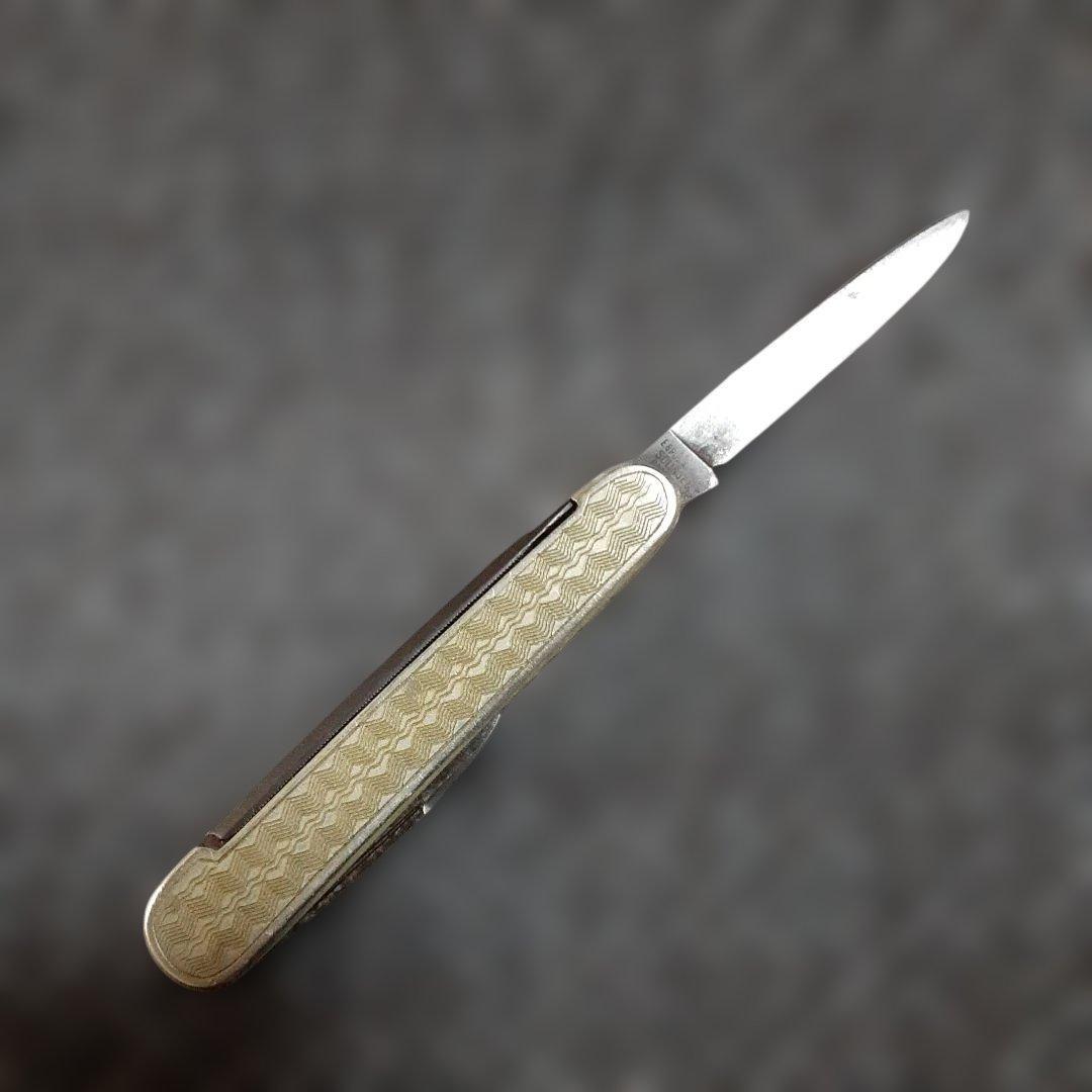 古いドイツ·ゾーリンゲン製精巧ナイフE BRUCKMANN MANNヴィンテージ