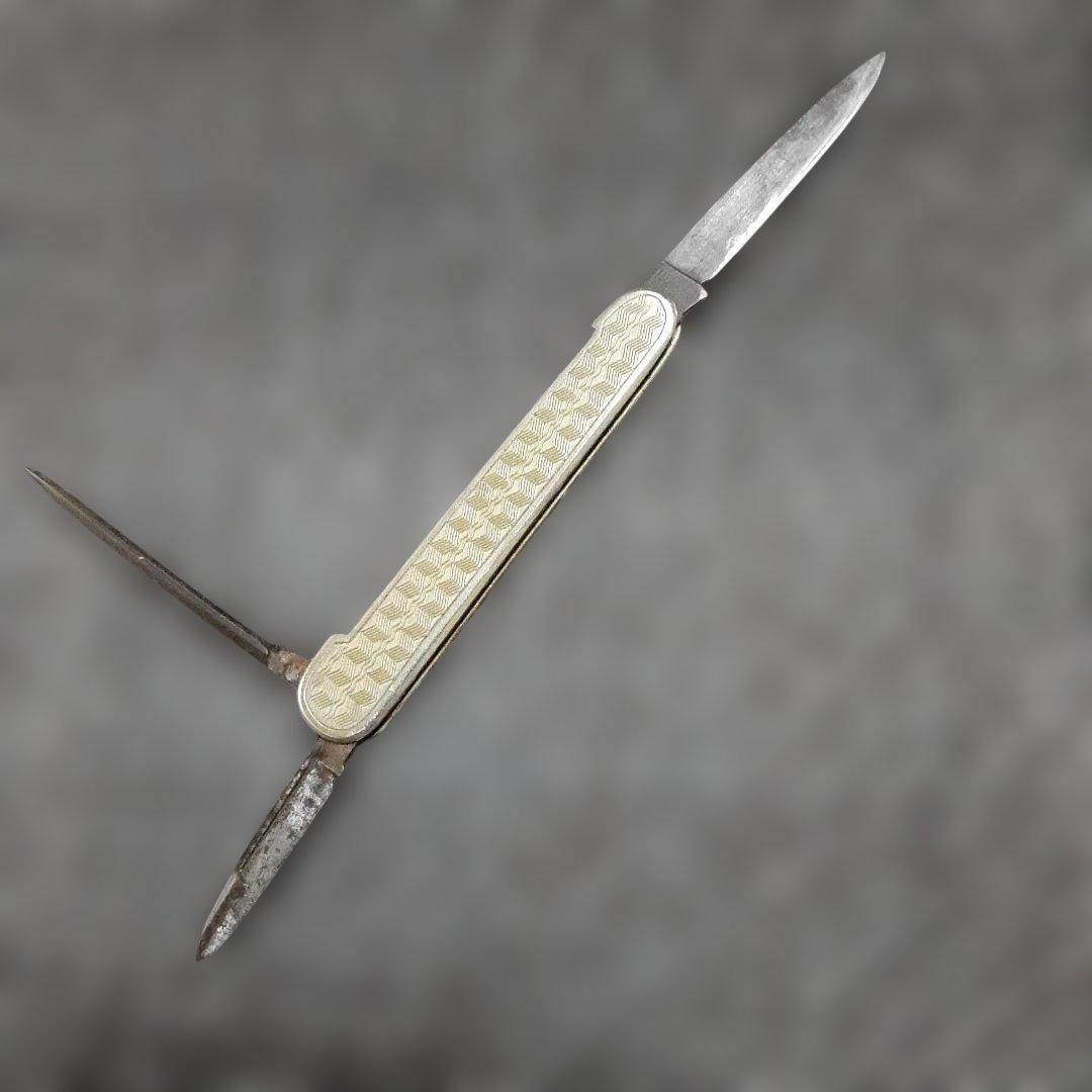 古いドイツ·ゾーリンゲン製精巧ナイフE BRUCKMANN MANNヴィンテージ