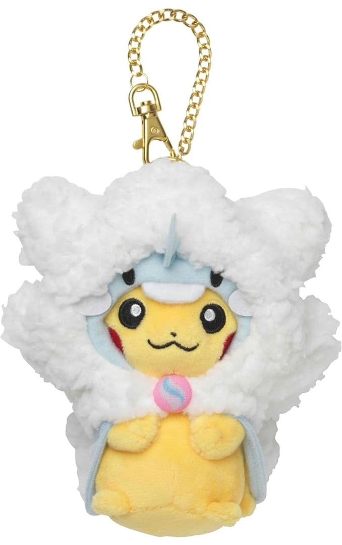 ポケモン★♥メガ チルタリスのポンチョを着た ピカチュウ♥★マスコット