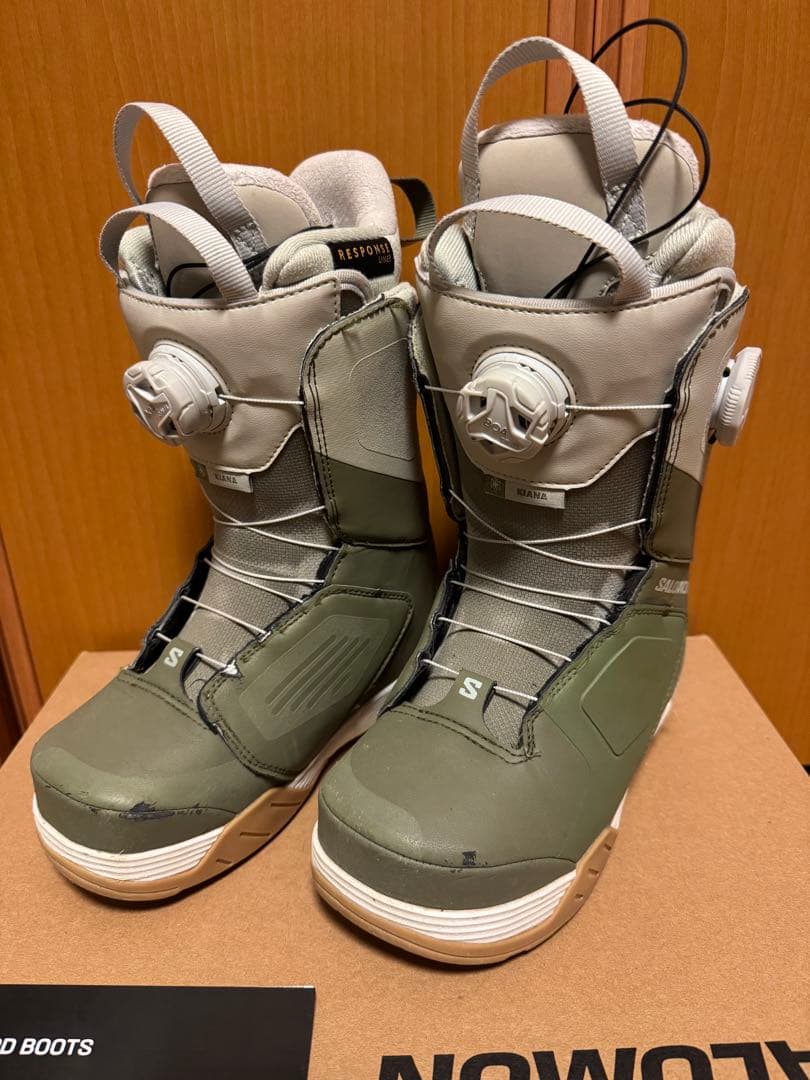 SALOMON Kiana Dual Boa 22.5cm レディース　キッズ