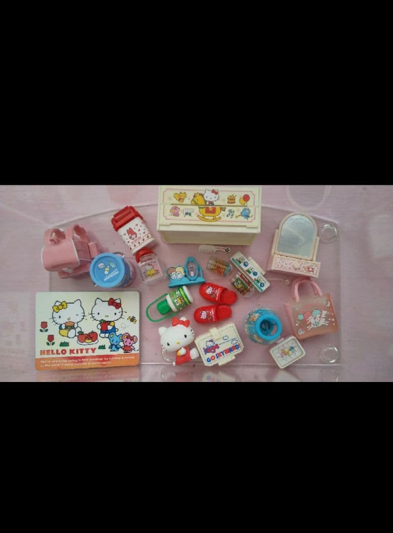 レア☆あのころハローキティと リーメント 販売終了品 サンリオ フィギュア