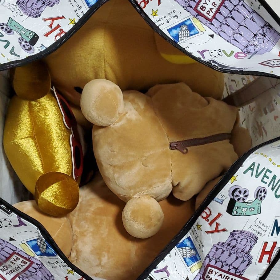 リラックマぬいぐるみ 3点セット プラスおまけ ティッシュカバー