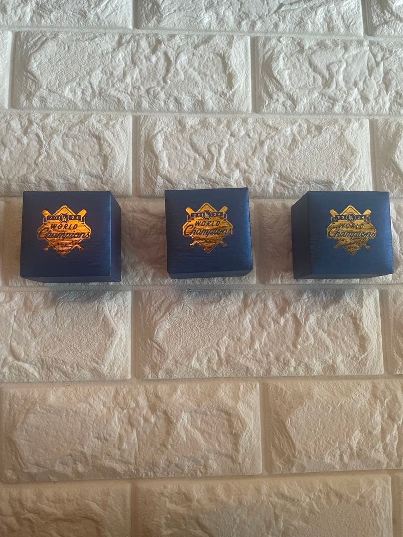 非売品 ドジャース 大谷翔平 MLB 2024 ワールドチャンピオンリン3種