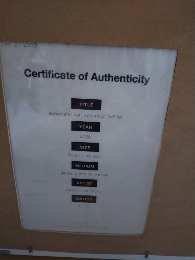 ハシズメユウヤ　入手困難　レア　絵画　高級　橋爪悠也