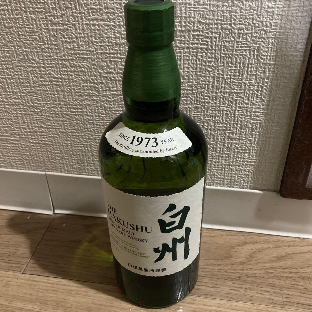 サントリー　白州　シングルモルトウイスキー フルボトル　700ml