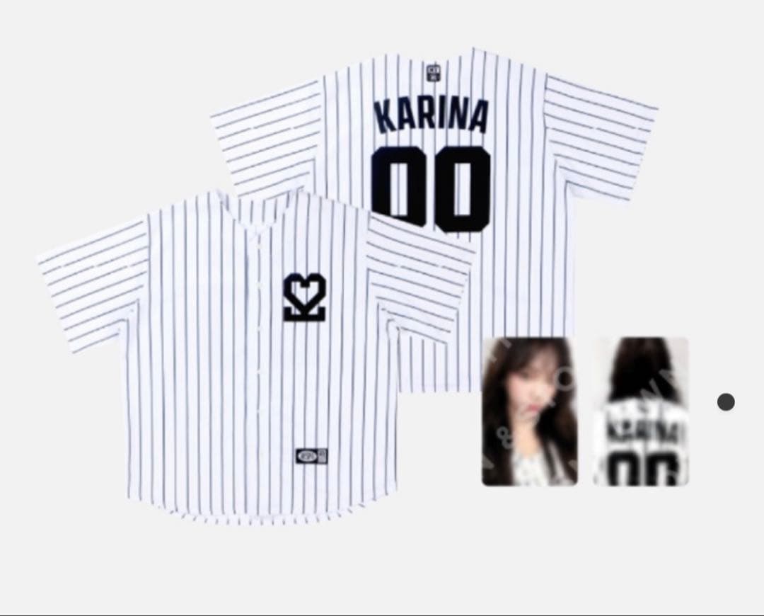 aespa カリナ better things 野球 ユニフォーム