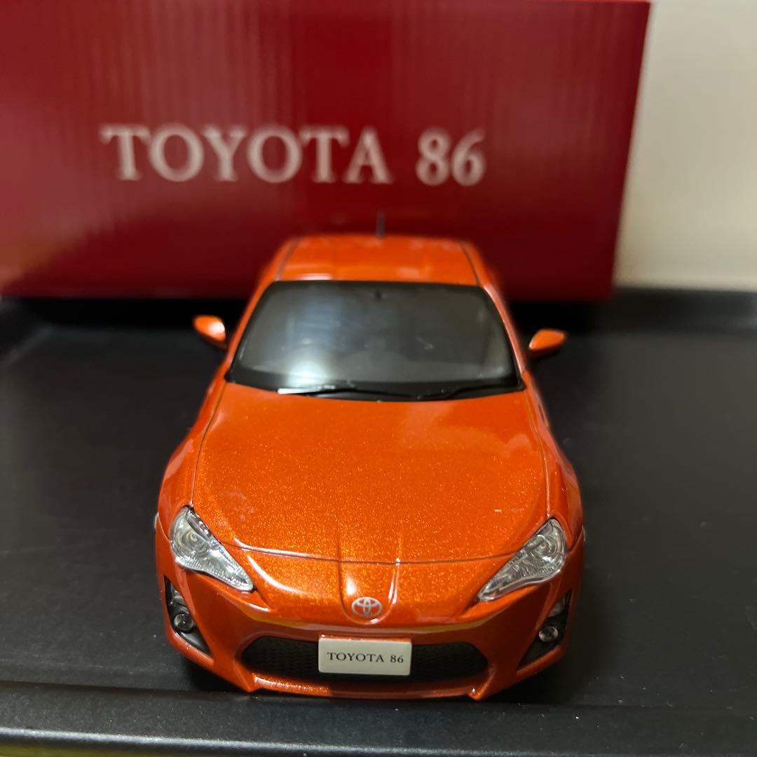 非売品　トヨタ86 カラーサンプル　オレンジメタリック