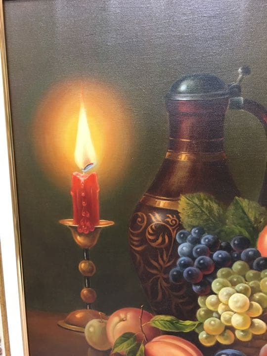 ヨーロッパ絵画油絵手書き超大型サイズ