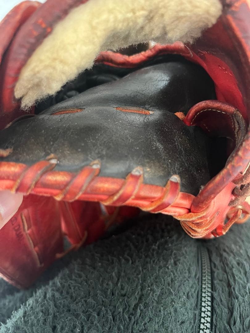 Wilson 投手用グローブ 硬式 赤 #Wilson