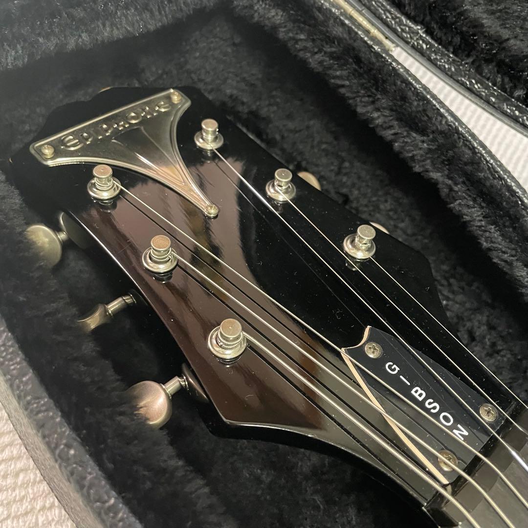Epiphone FLAMEKAT エピフォン Ebony 指版 セミアコ