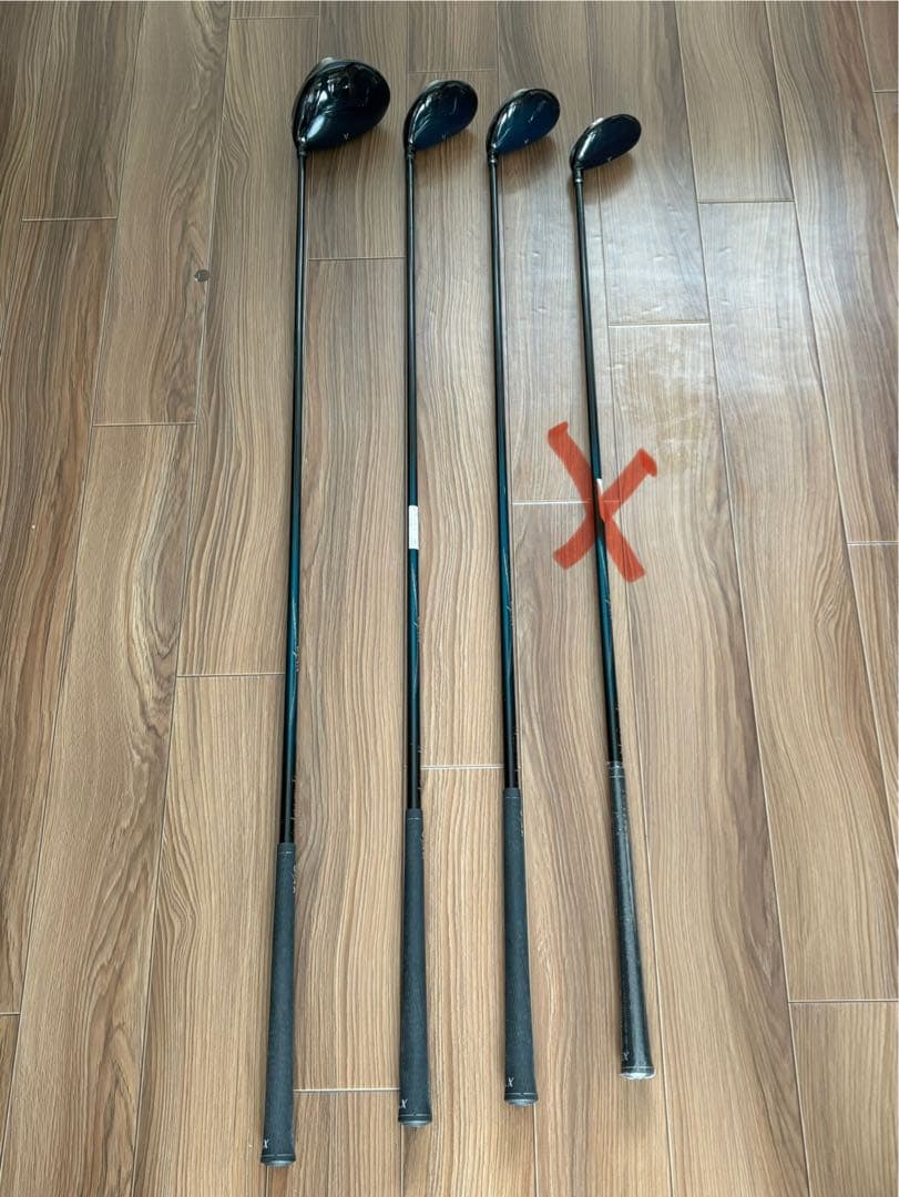 XXIO ゼクシオ ドライバー フェアウェイウッド 3本セット レフティ 左利き