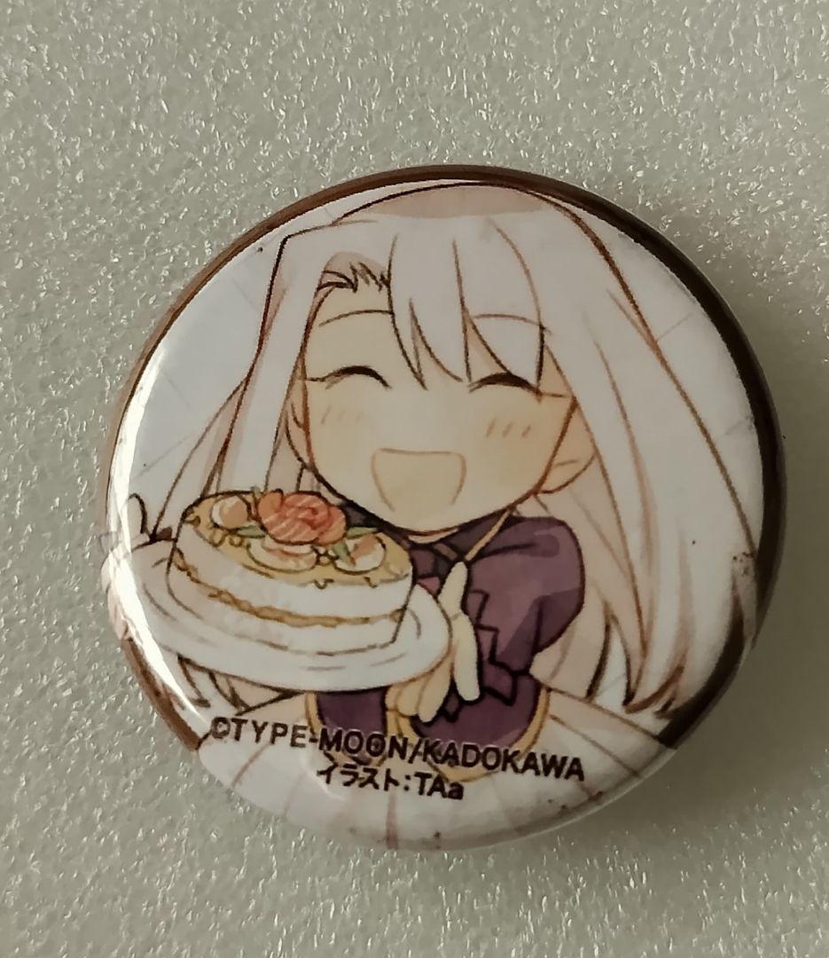 e➕Fate➕ イリヤスフィール・フォン・アインツベルン　ちらし寿司　缶バッジ