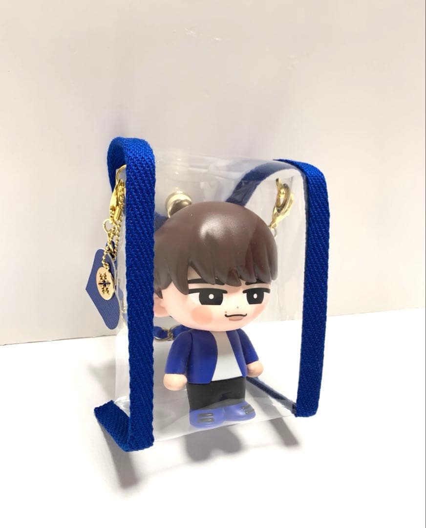 めー　すのチルソフビポーチ　青　Man 渡辺翔太　チルぬい