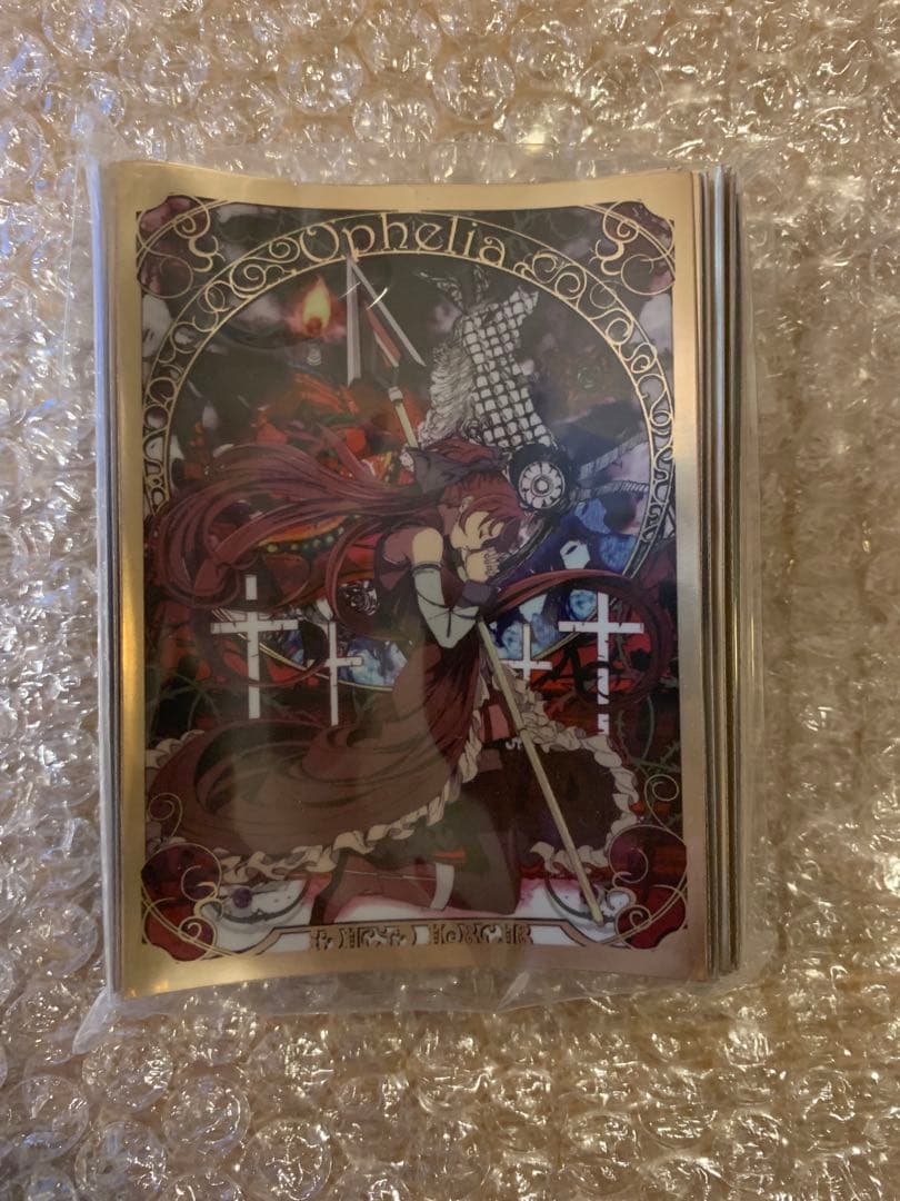 まどマギ　カードスリーブ　天秤を揺らす女　杏子　さやか 2点セット