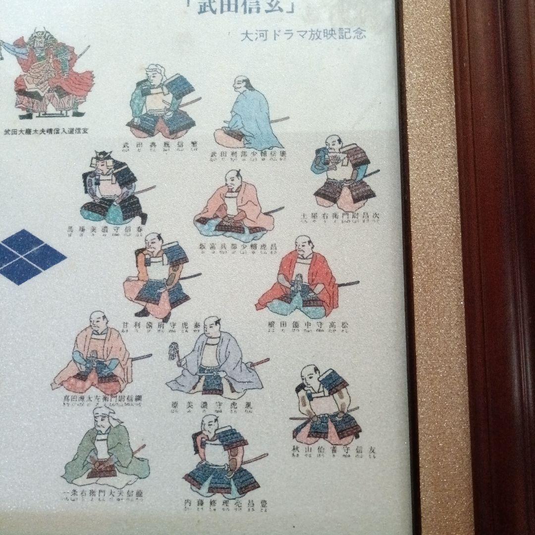 武田二十四将図 大河ドラマ記念