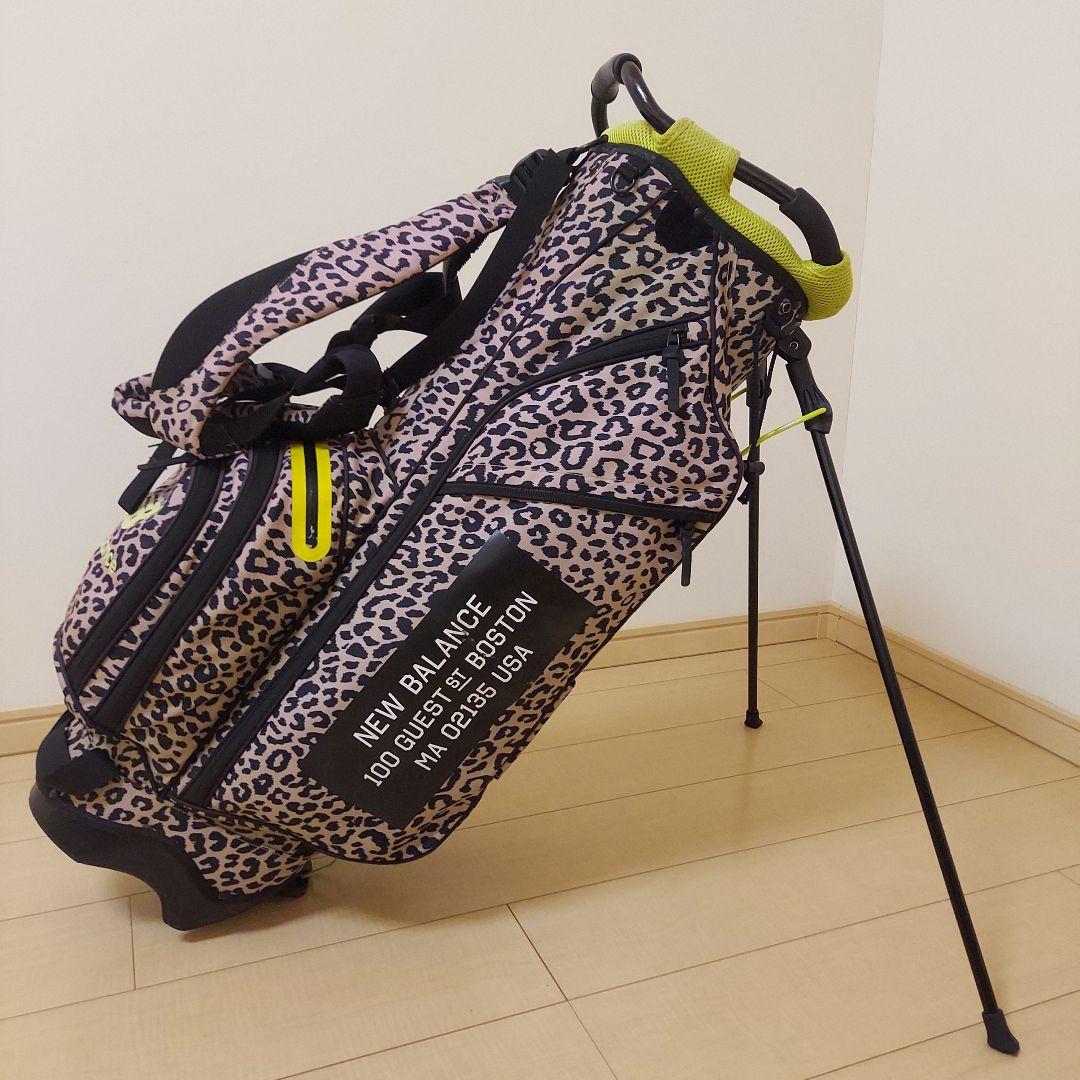 NEW BALANCE ニューバランス キャディバック スタンド ★レオパード柄