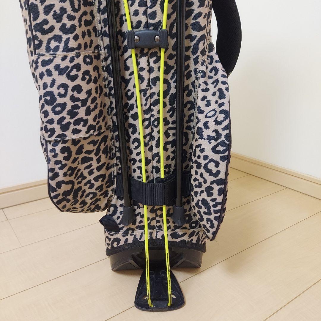 NEW BALANCE ニューバランス キャディバック スタンド ★レオパード柄