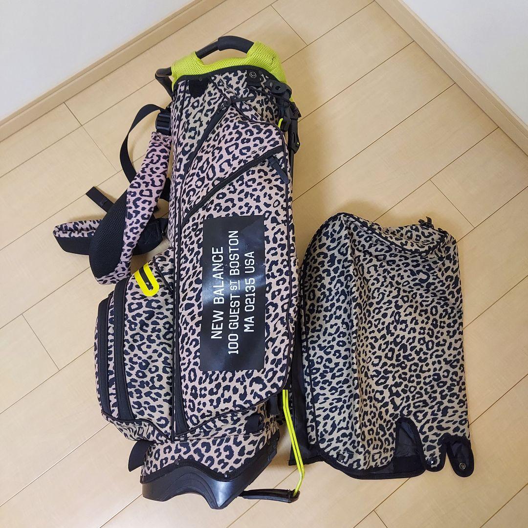 NEW BALANCE ニューバランス キャディバック スタンド ★レオパード柄