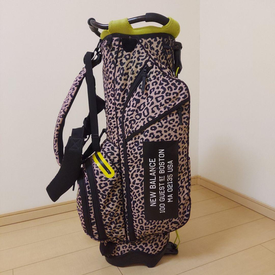 NEW BALANCE ニューバランス キャディバック スタンド ★レオパード柄
