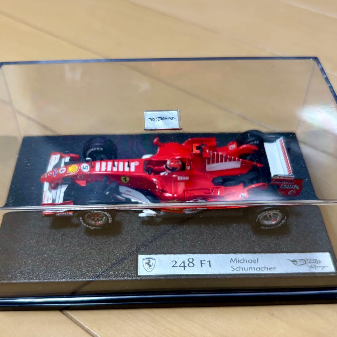 マテル 1/43 フェラーリ 248F1 M.シューマッハ バーコード仕様