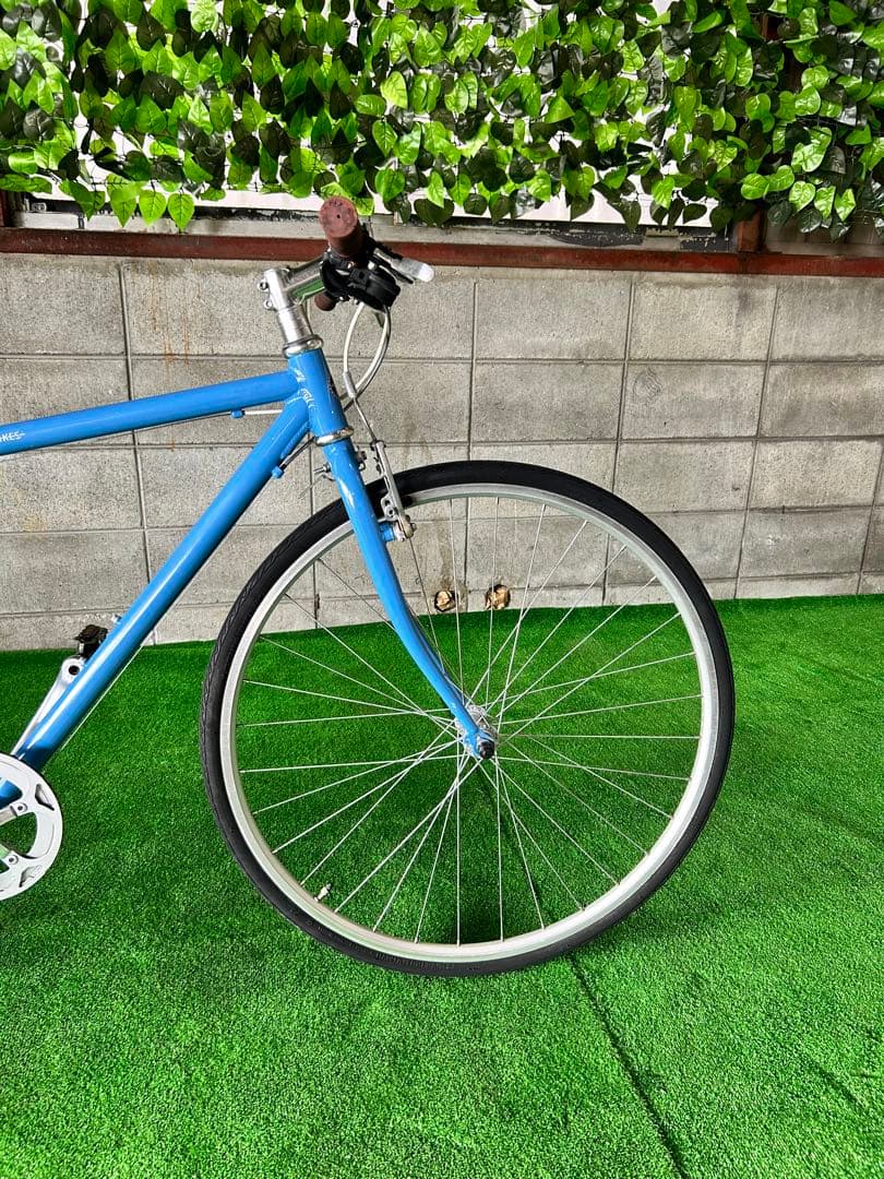 No.18クロスバイクWEEKEND BIKES 460 ライトブルー7段変速