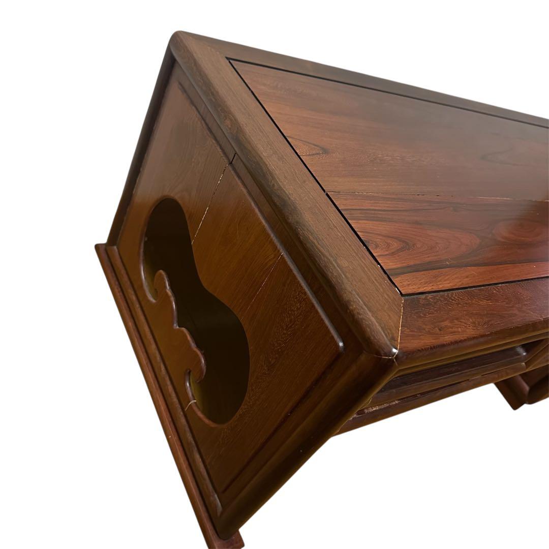 時代家具　文机　片袖　座敷机　文豪机　書斎机