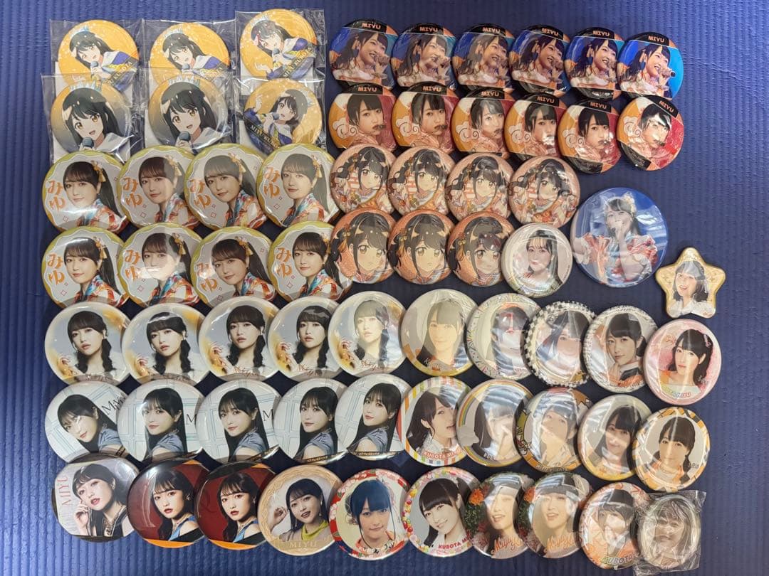 i☆Ris 久保田未夢 缶バッジ 66個