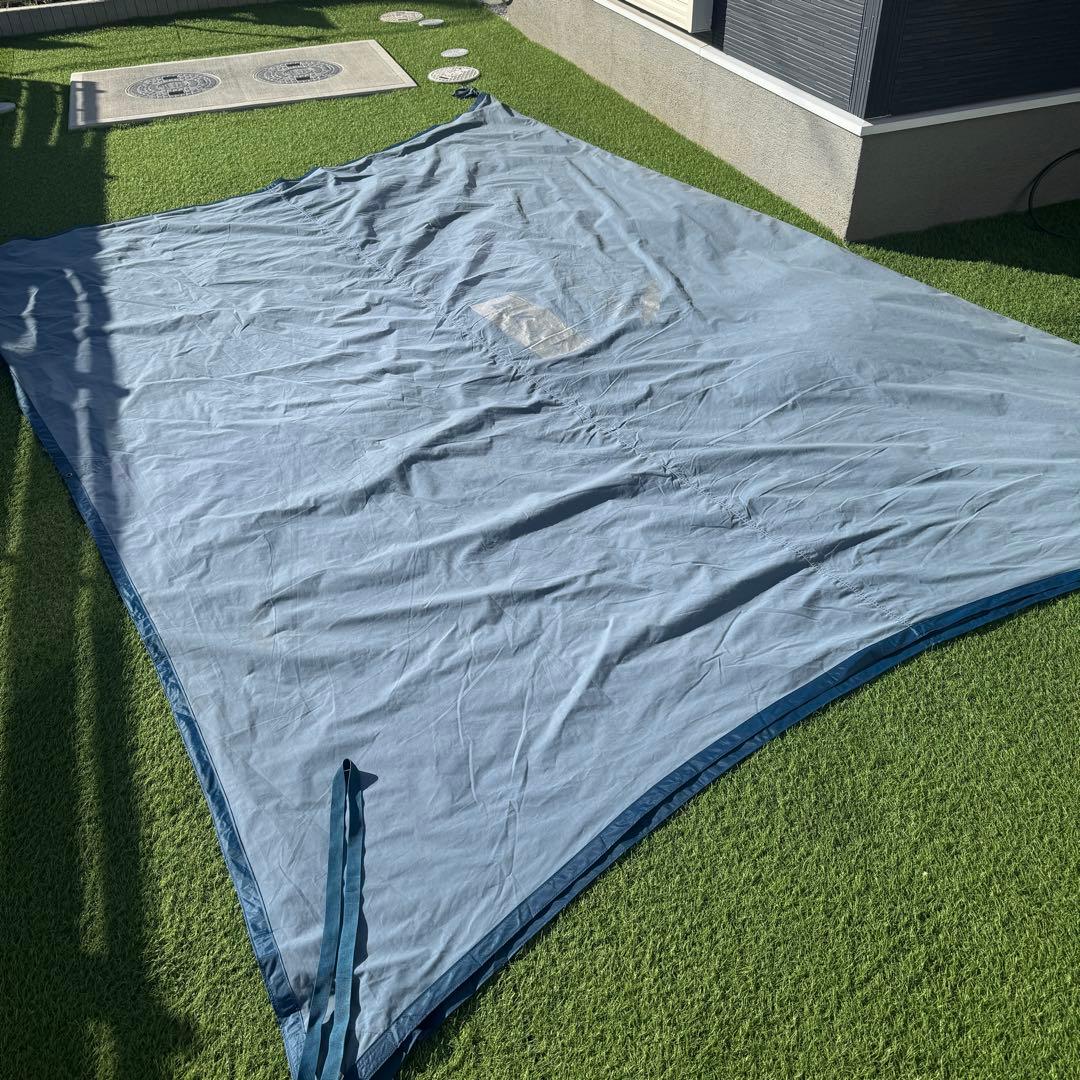 廃盤　テンマクデザイン×エカル コネクトヘキサタープ スモーキーブルー