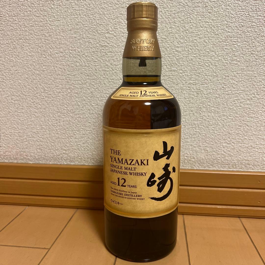 山崎 シングルモルトウイスキー 12年 700ml