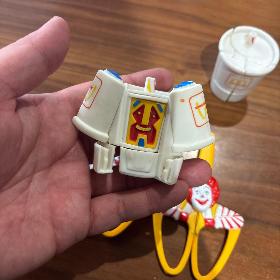 1991年 マクドナルド ドナルド ハサミ 変身する￼シェイク ￼非売品 おまけ