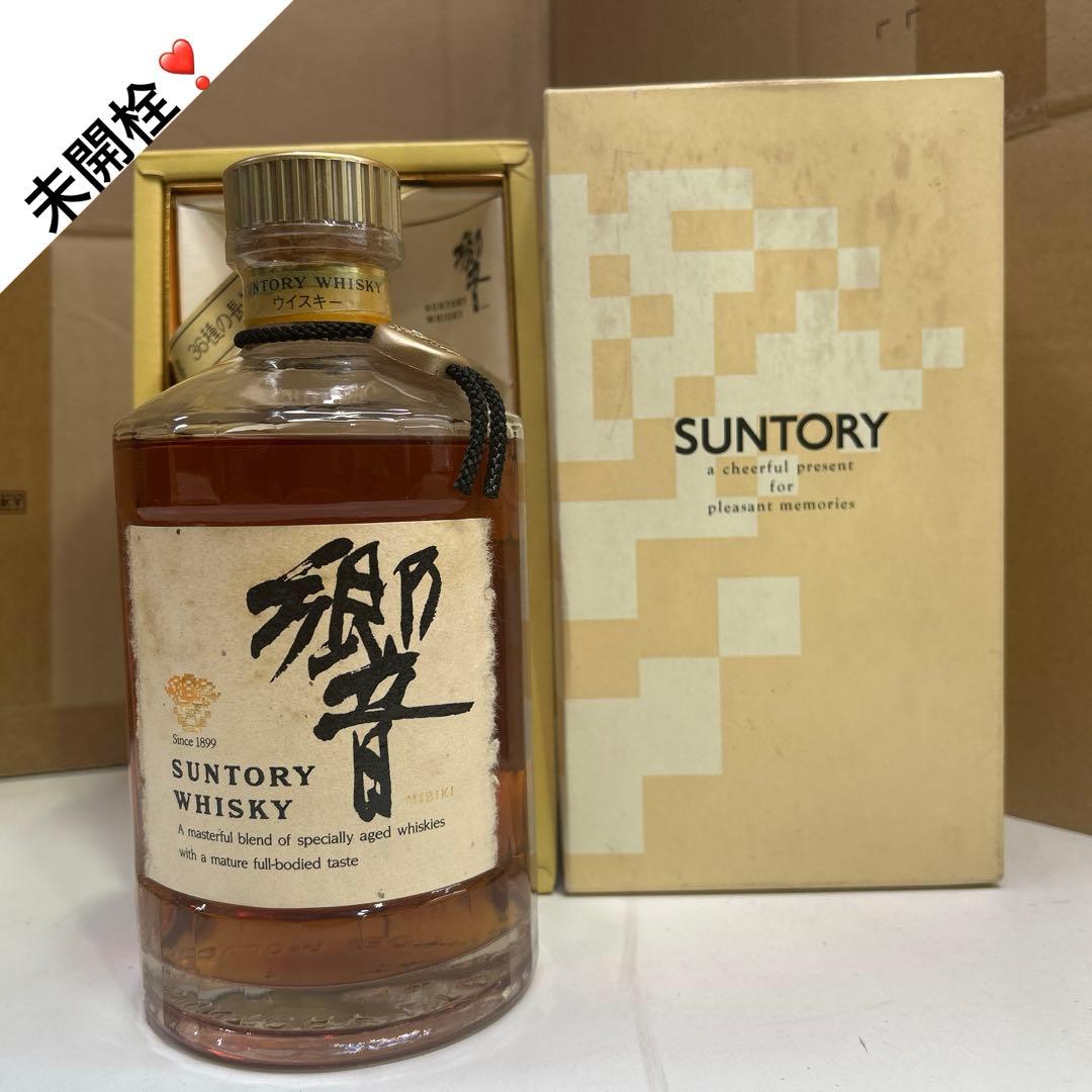 5809【未開栓】響 サントリー ウイスキー SHN01 金キャップ