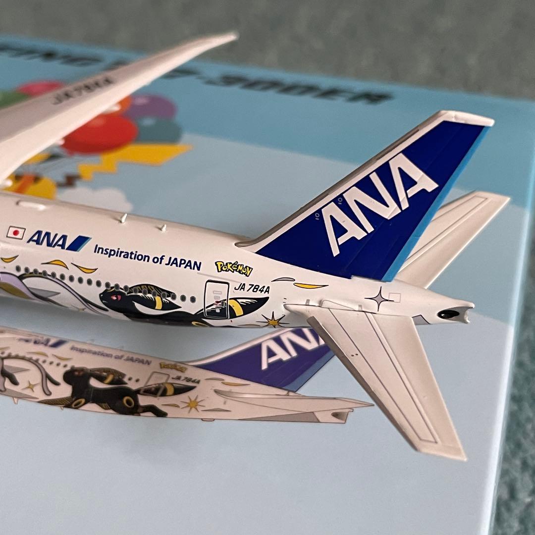 ANA 全日空 777-300ER ポケモン イーブイジェット スタンド付き