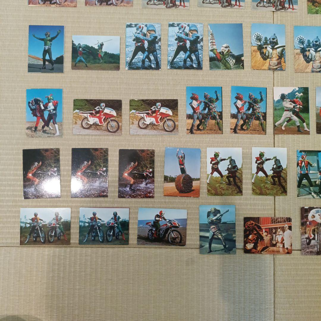 仮面ライダー 特撮トレーディングカード 約69枚とファイルセット