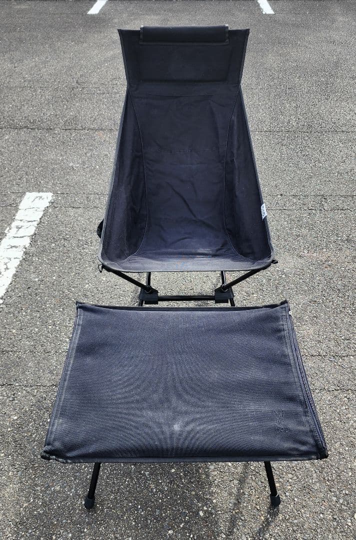 DOD ヤバイッス　ハイバックチェア　黒/ブラック 2セット