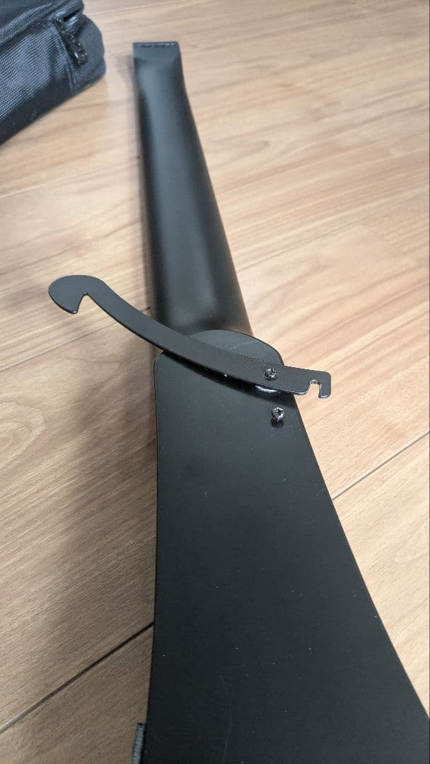 Anygig トラベルギター ブラック ハムバッカー