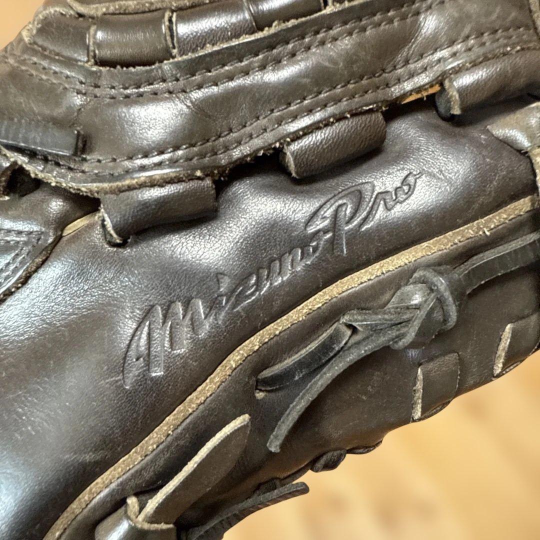 ミズノプロ　硬式　投手用　ピッチャー　ビッグM グラブ袋付き