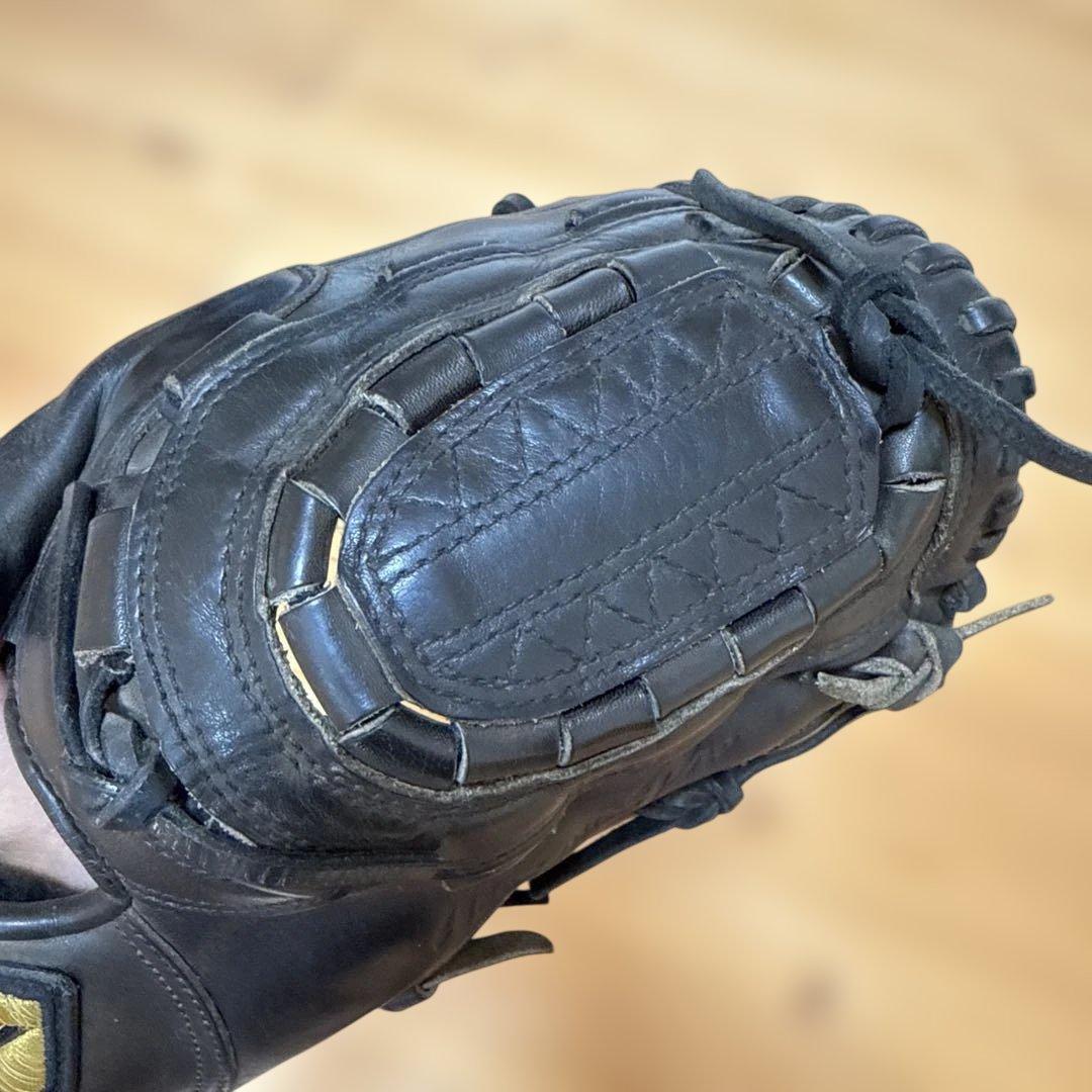 ミズノプロ　硬式　投手用　ピッチャー　ビッグM グラブ袋付き