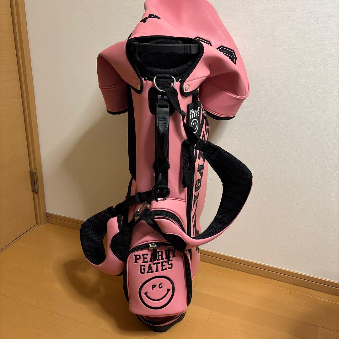 ひろみ　PEARL GATES ゴルフバッグ 89ピンク 未使用品