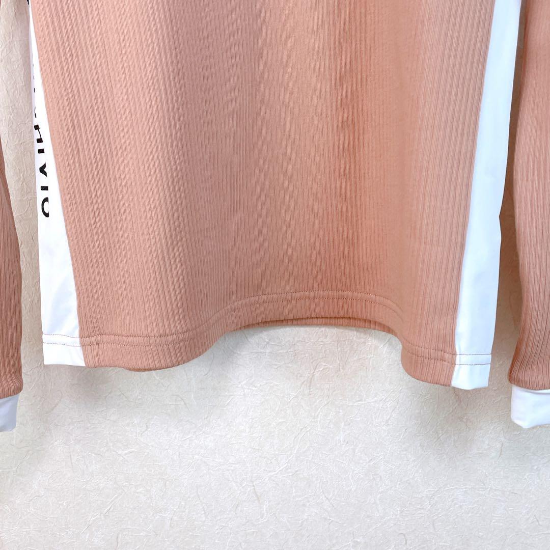 ２５FW【新品未使用 アルチビオ】配色リブサイド切り替えプルオーバー38号