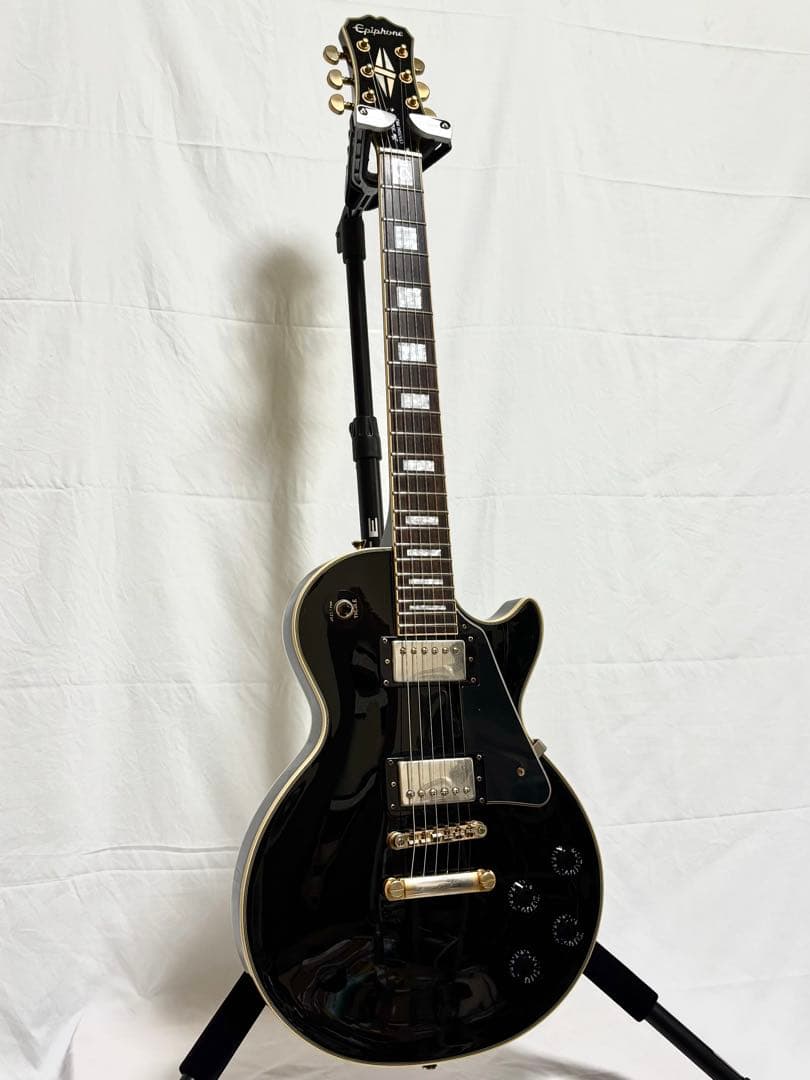 【新品弦張替済】Epiphone レスポール カスタムプロ コイルタップ