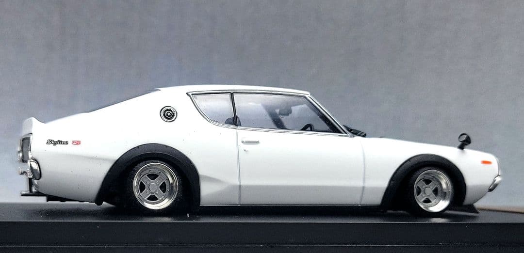 1/43　スカイライン改　ケンメリ2Dr　SSRマークⅡ　アルミ製　深リム