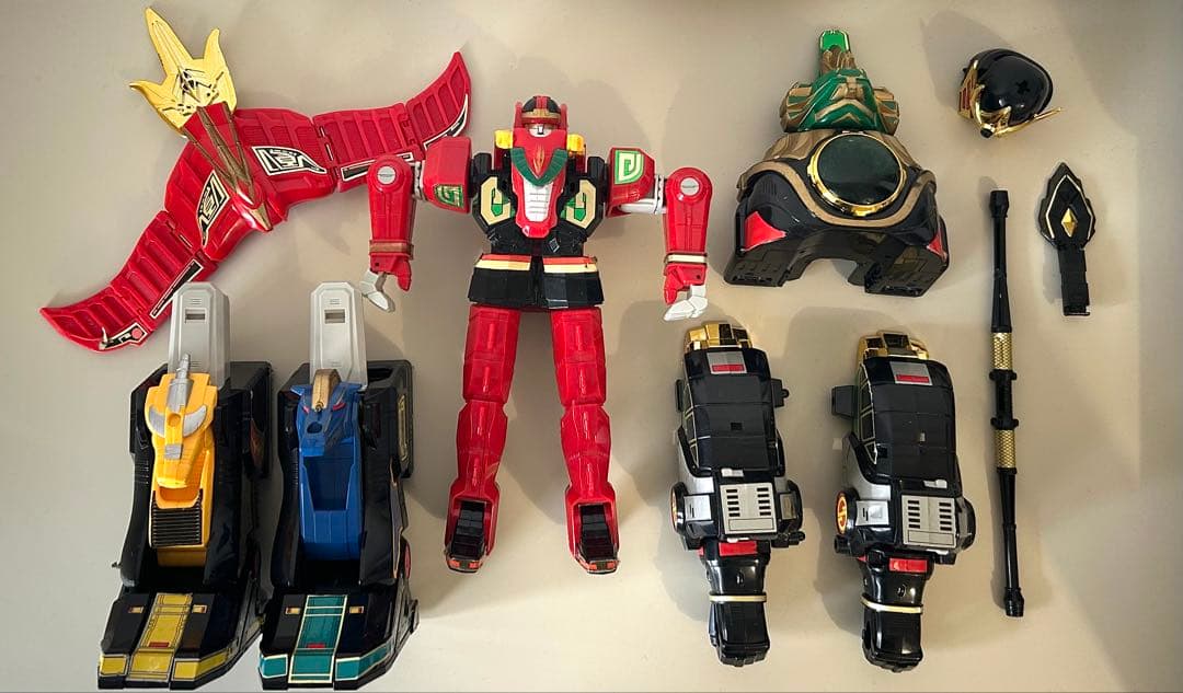 [ジャンク品] BANDAI 五星戦隊ダイレンジャー 五星合体 DX大連王