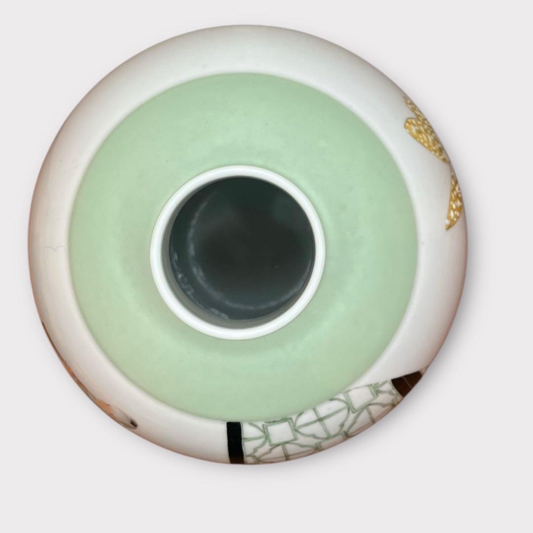 景徳鎮 童 壺 花瓶 中国 USED IN JAPAN