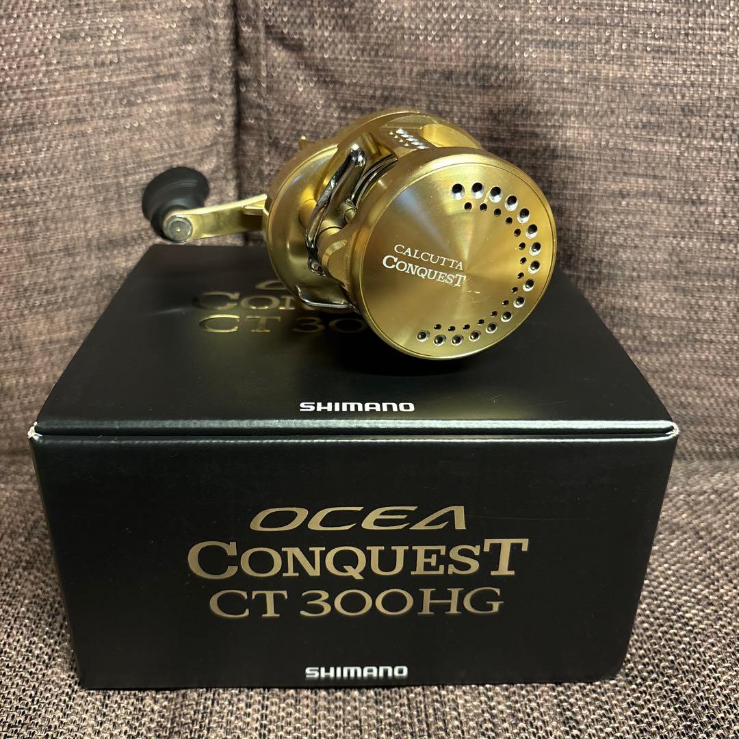 シマノ　18カルカッタ　コンクエスト300HG